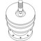 A & I Products Assembly, Pulley, Fan Drive 6.2" x5.2" x7.1" A-131486C91 - alternate 2